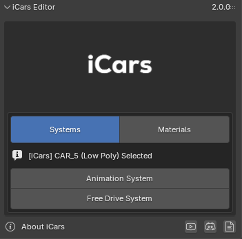 iCars Systems Panel