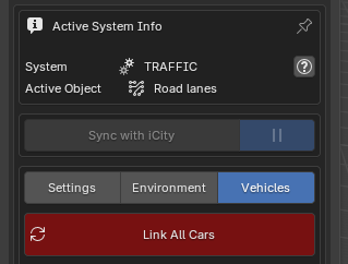 Link All Cars Button